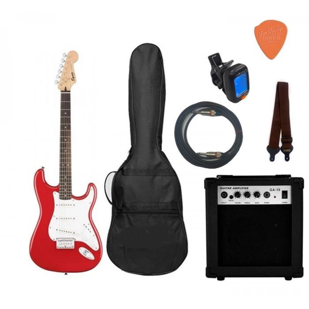 Fender squier mm online stratocaster electric guitar